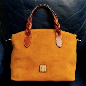Dooney and Bourke Suede Satchel